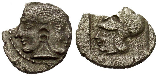 CG2758: Ancient Greek Silver coin, 390-330 BC