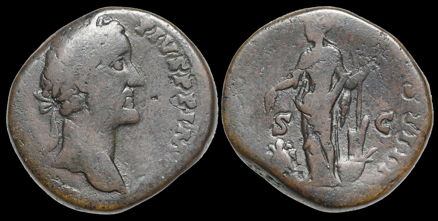 CR3460: Antoninus Pius Huge Roman Coin